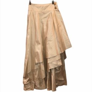 RARE Menthol Joan Rasmussen Yellow Skirt Sz 4